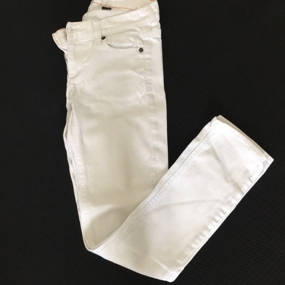 White J Crew jeans